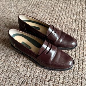 GH Bass Classic Brown Leather Loafers